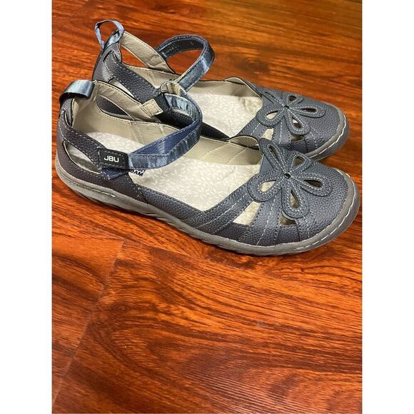 Sport By Jambu Jbu Magnolia Womens Round Mary Jane Shoes. Size 7.5 color gray - Picture 6 of 10